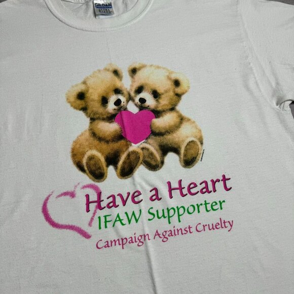 Teddy Bears Hugging Graphic T-Shirt - Picture 4 of 5
